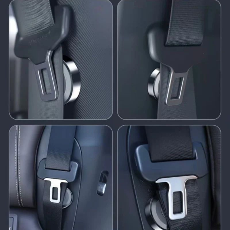 SecureRide Adjustable Seat Belt Clip Neck ShoulderComfort Car Belt Stabilizer 1