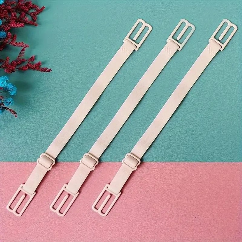 ComfortFit Adjustable Bra Strap Holders AntiSlip NoShow Support Clips 3Pack 7