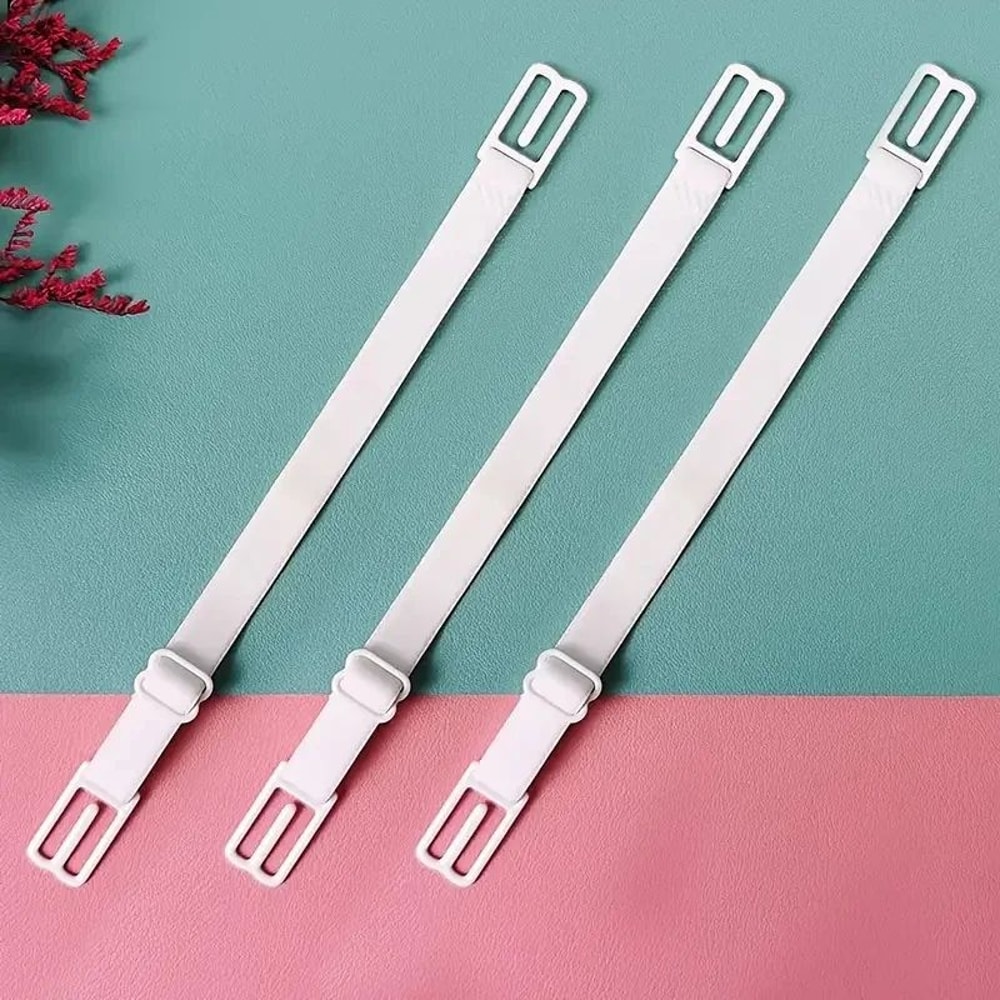 ComfortFit Adjustable Bra Strap Holders AntiSlip NoShow Support Clips 3Pack 8