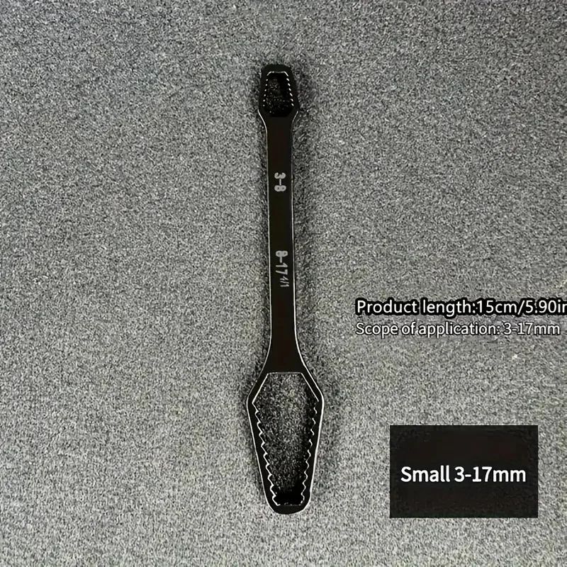 Compact DoubleHead Adjustable Wrench 317 Mm Versatile MultiPurpose Tool 2