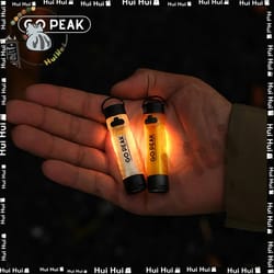 pocketglow mini keychain flashlight - ultra-compact everyday carry led light