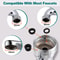 1080 Rotating Kitchen Bathroom Faucet Sprayer Head Universal 2224 Mm Aerator Nozzle 4