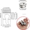 Universal ProFlow Kitchen Bathroom Faucet Diverter Adapter 1