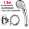 Detachable 3Mode HighPressure Handheld Rain Shower Head 4