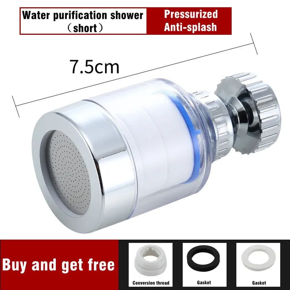 PureFlow Kitchen Faucet Water Filter TapMounted Filtration For Chlorine Heavy Metal Removal 7
