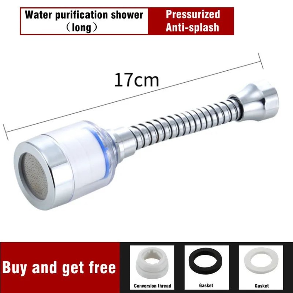 PureFlow Kitchen Faucet Water Filter TapMounted Filtration For Chlorine Heavy Metal Removal 8