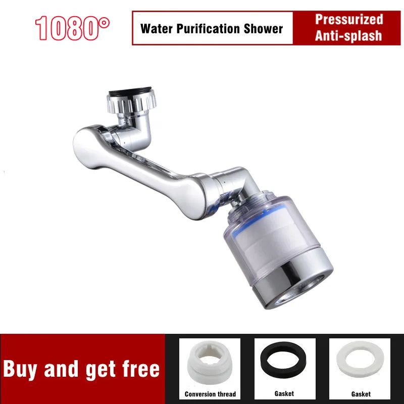 PureFlow Kitchen Faucet Water Filter TapMounted Filtration For Chlorine Heavy Metal Removal 12