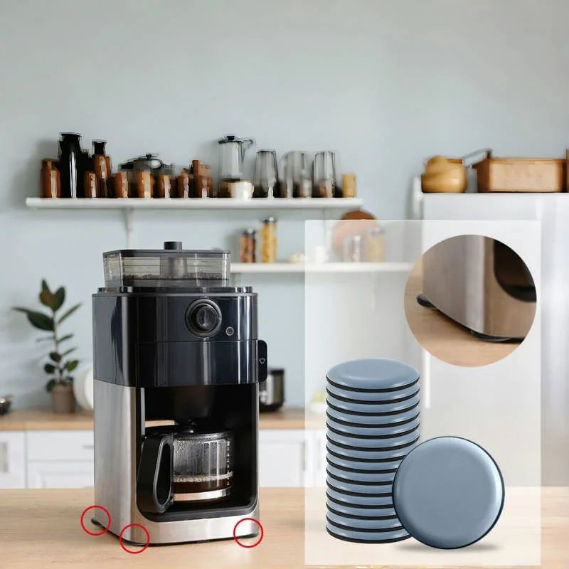 HeavyDuty Furniture Floor Protectors 4Pack Slider Pads For Easy Moving Scratch Prevention 3