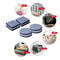 HeavyDuty Furniture Floor Protectors 4Pack Slider Pads For Easy Moving Scratch Prevention 5