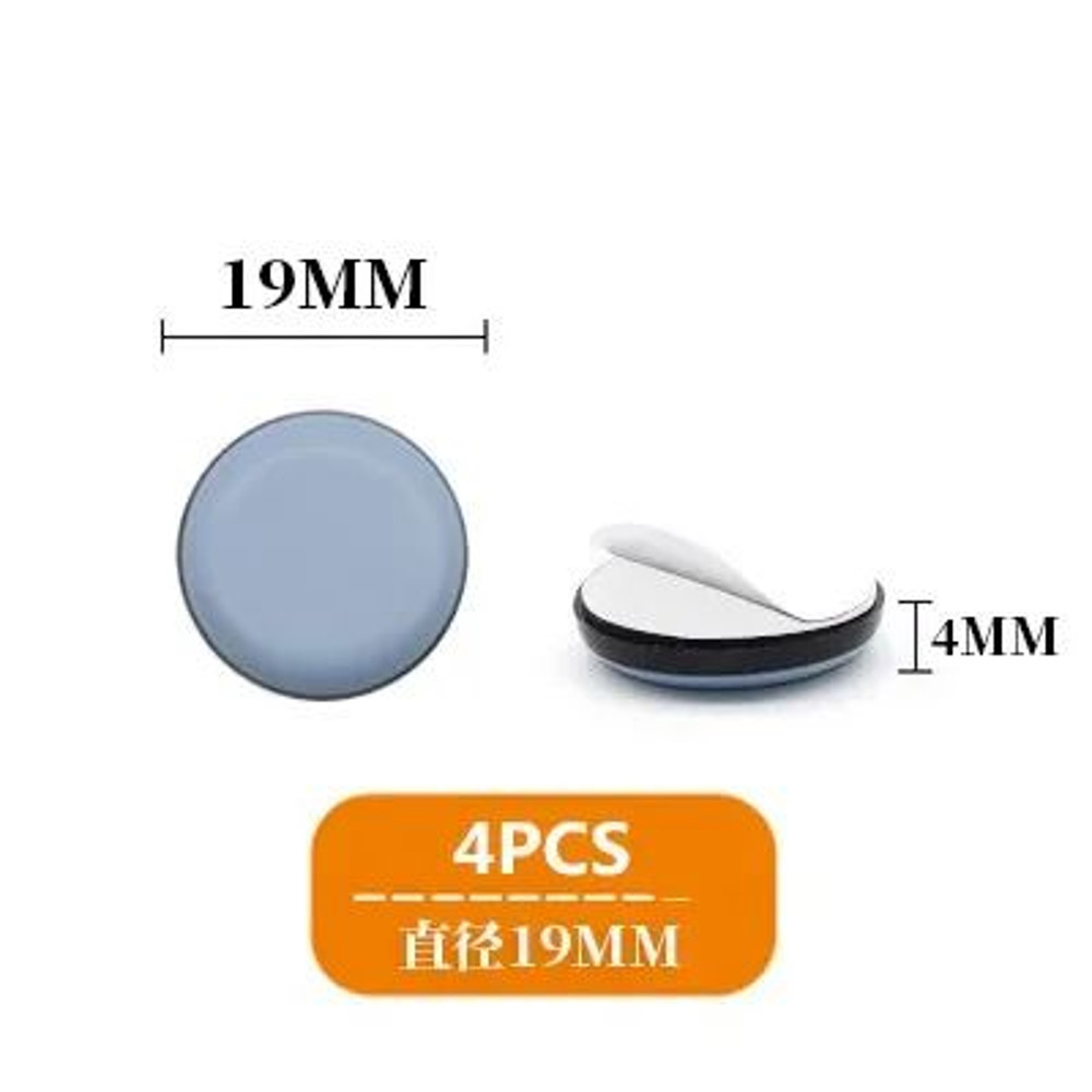 HeavyDuty Furniture Floor Protectors 4Pack Slider Pads For Easy Moving Scratch Prevention 6