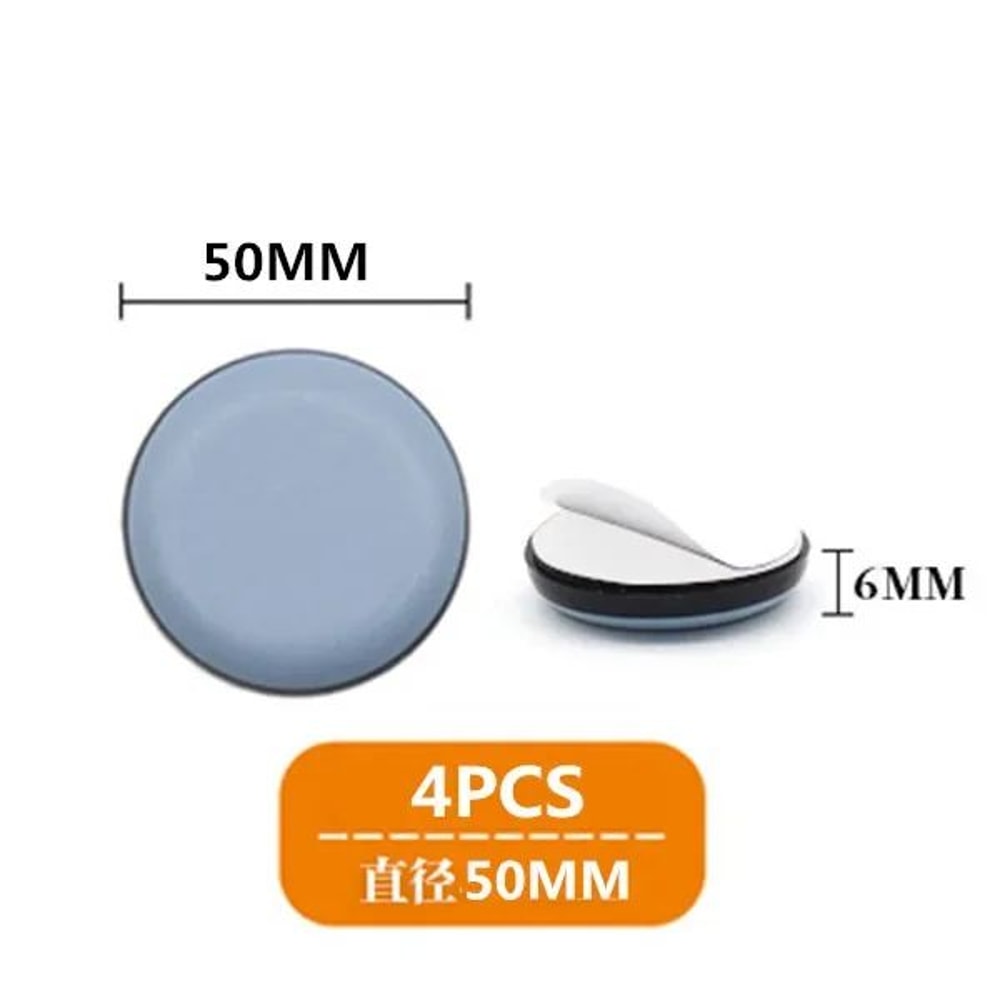 HeavyDuty Furniture Floor Protectors 4Pack Slider Pads For Easy Moving Scratch Prevention 11