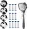 Premium 4Mode High Pressure WaterSaving Shower Head With OnOff Button 0