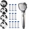 Premium 4Mode High Pressure WaterSaving Shower Head With OnOff Button 0