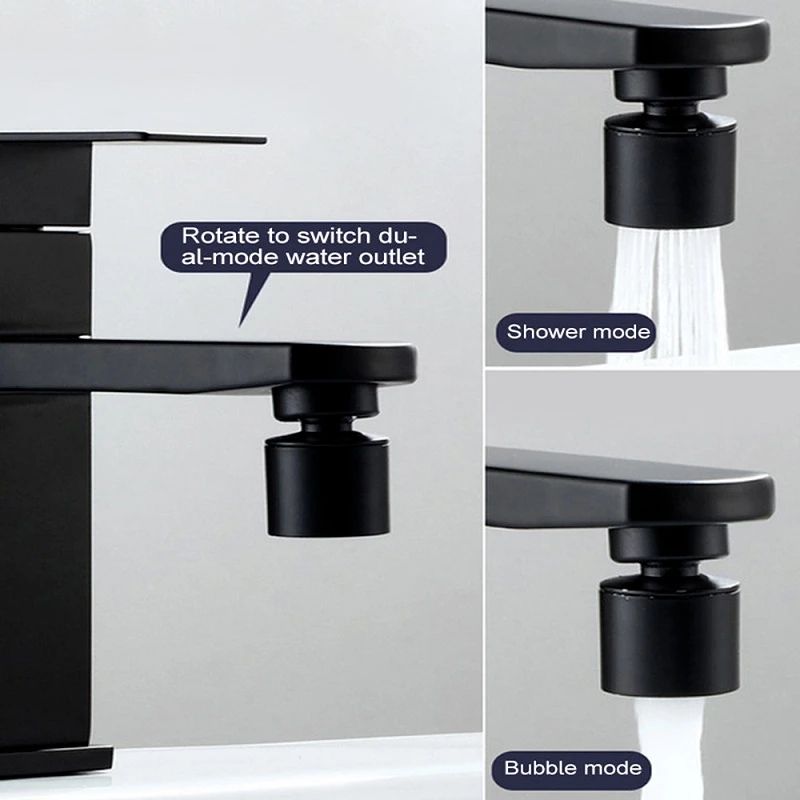 Brass 360 Swivel Sink Faucet Aerator Nozzle 1