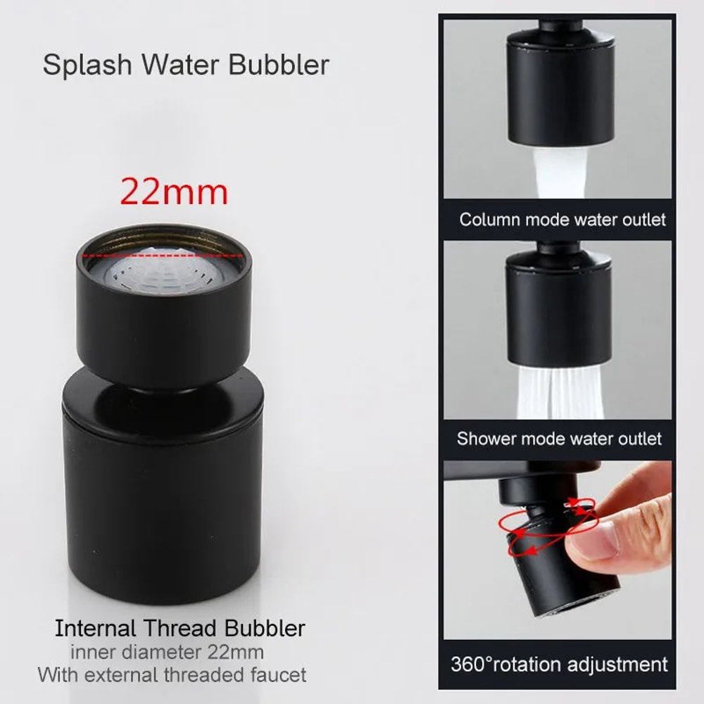 Brass 360 Swivel Sink Faucet Aerator Nozzle 6