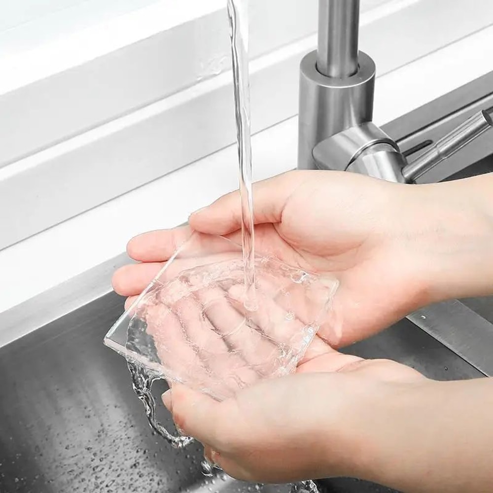 Transparent Silicone NonSlip Furniture Pad Set 4Pack AntiSlip AntiVibration Floor Protectors 5