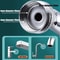 Universal 1080 Rotation Metal Faucet Sprayer Head Kitchen Bathroom Extender Nozzle 3