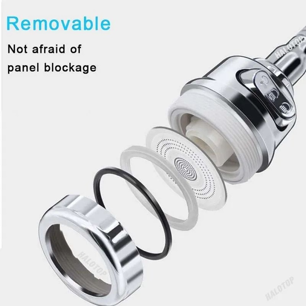Universal 360 Swivel WaterSaving Kitchen Faucet Extender 3