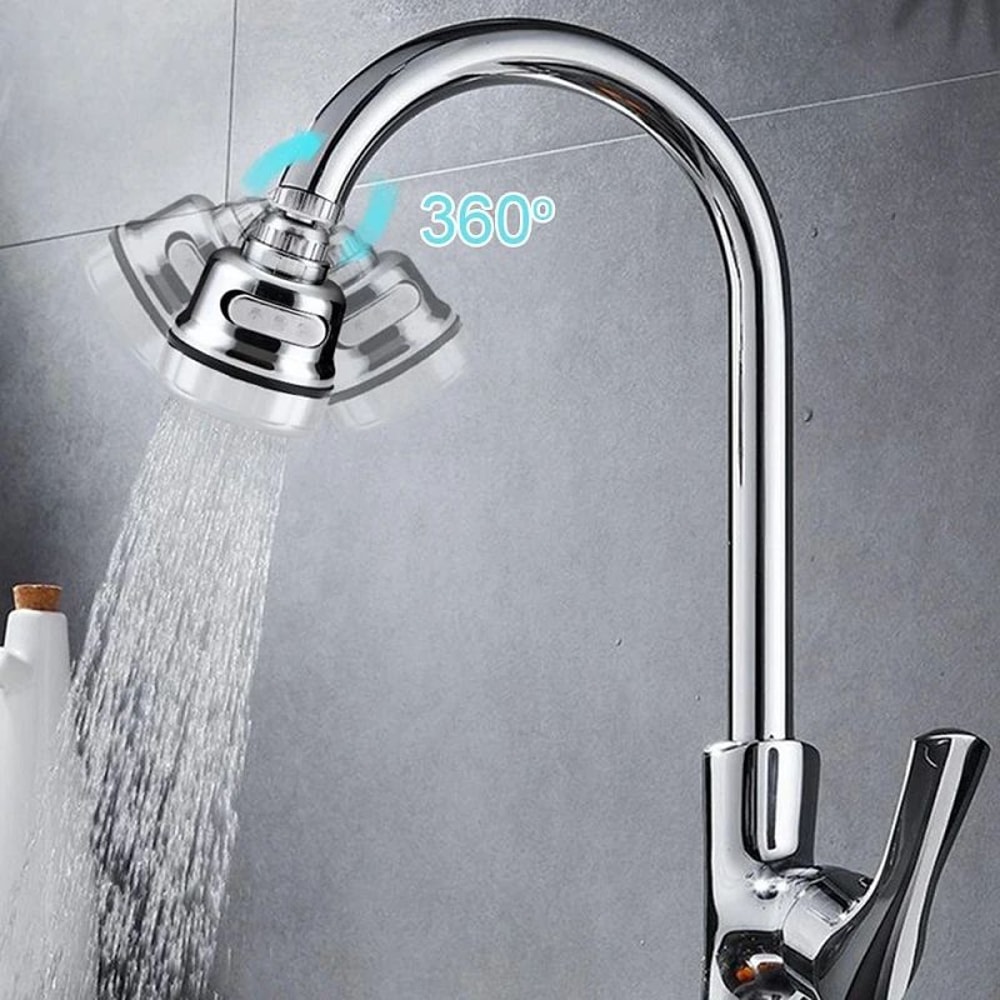 Universal 360 Swivel WaterSaving Kitchen Faucet Extender 5