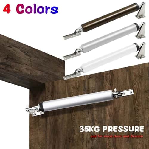 Soft-Close Automatic Door Closer 35 kg – Pneumatic Adjustable Door Stop Hardware