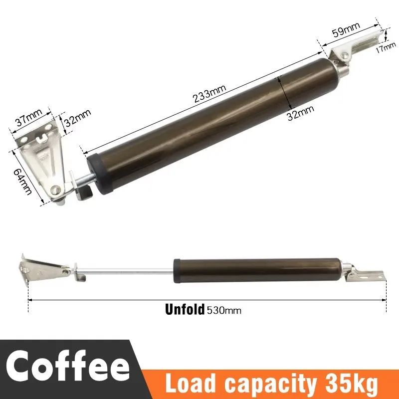 SoftClose Automatic Door Closer 35 Kg Pneumatic Adjustable Door Stop Hardware 7