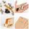 Metal SideClip DRing Bag Buckle Connector 2 Pcs Durable Purse Hardware For DIY Bags Strap Replace 3