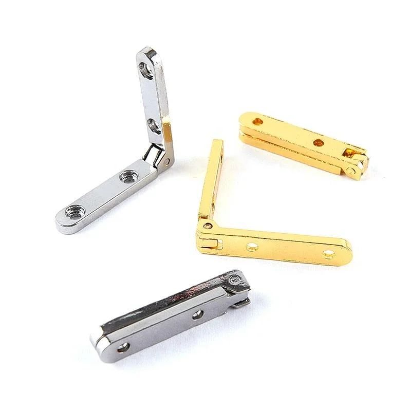 30mm 90 Degree Zinc Alloy Hinges 2 Pack 5