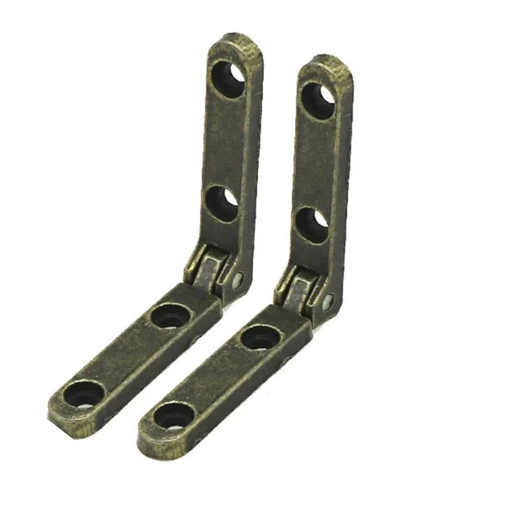 30mm 90 Degree Zinc Alloy Hinges 2 Pack 6