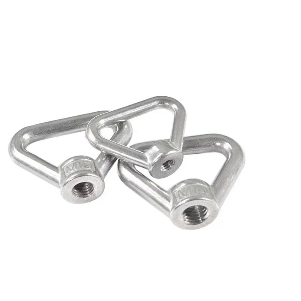 HeavyDuty Stainless Steel Lifting Eye Nut M8M20 Secure Ring Bolt For Safe Rigging Hoisting 2