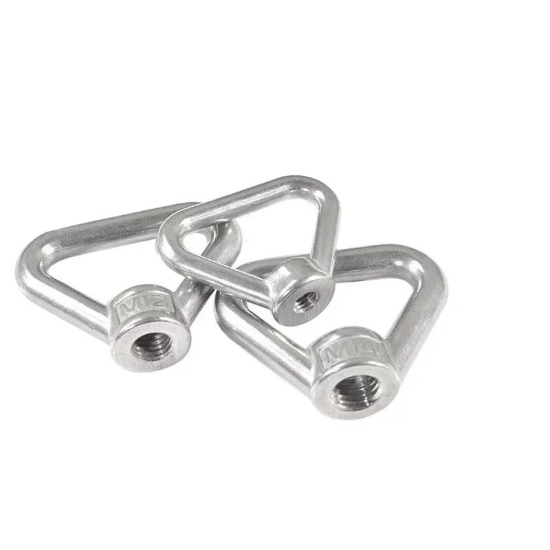 HeavyDuty Stainless Steel Lifting Eye Nut M8M20 Secure Ring Bolt For Safe Rigging Hoisting 2