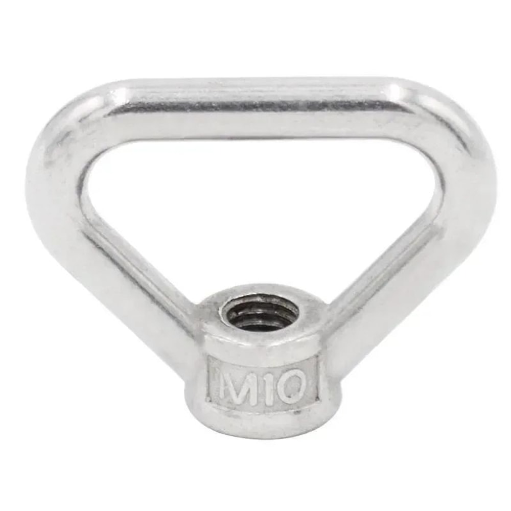 HeavyDuty Stainless Steel Lifting Eye Nut M8M20 Secure Ring Bolt For Safe Rigging Hoisting 3