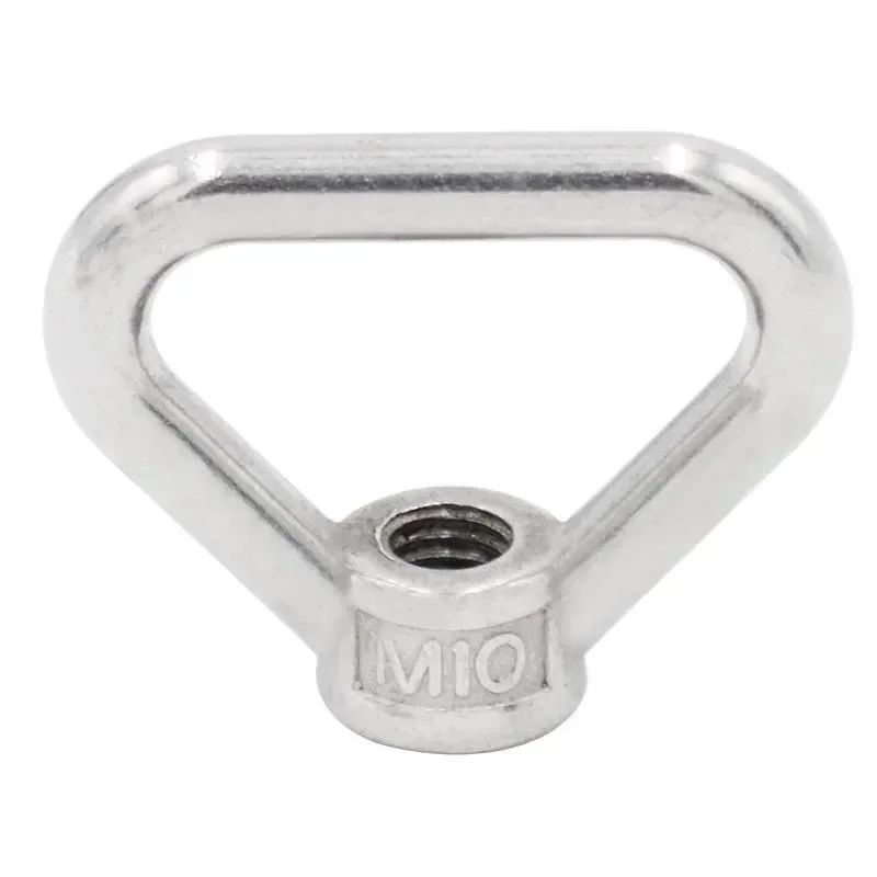 HeavyDuty Stainless Steel Lifting Eye Nut M8M20 Secure Ring Bolt For Safe Rigging Hoisting 3