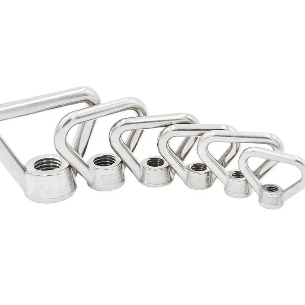 HeavyDuty Stainless Steel Lifting Eye Nut M8M20 Secure Ring Bolt For Safe Rigging Hoisting 5