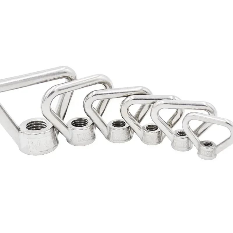 HeavyDuty Stainless Steel Lifting Eye Nut M8M20 Secure Ring Bolt For Safe Rigging Hoisting 5