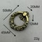 VintageDrop Antique Brass DropRing Drawer Pull Classic Retro Cabinet Knob Handle For Dressers Cup 8