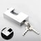HeavyDuty DShackle Security Padlock 3Key High Security Lock For Garage Gate Container 0