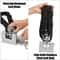 HeavyDuty DShackle Security Padlock 3Key High Security Lock For Garage Gate Container 1