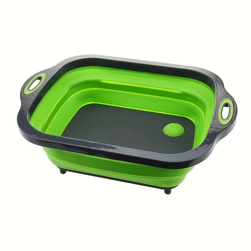 Portable SpaceSaving Basin Sink Compact Outdoor Travel Home Wash Tub 6