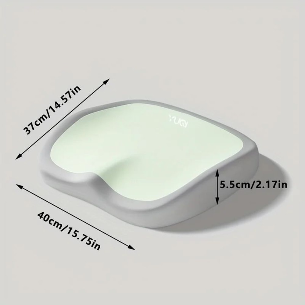 Premium Comfort Portable Memory Foam Seat Cushion Hip Waist Support For Office Home Car 3