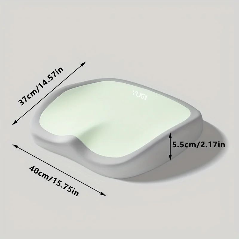 Premium Comfort Portable Memory Foam Seat Cushion Hip Waist Support For Office Home Car 3