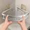 Deluxe Corner Tension Shower Caddy Stainless Steel Wall Corner Shelf Organizer 2