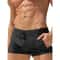 Performance QuickDry Mens Swim Trunks Lightweight Beach Shorts With Zipper Pocket Drawstring Wais