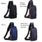 CompactSecure Mens AntiTheft Chest Bag Durable Oxford Crossbody Sling For Travel Motorcycle Use 1