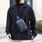 CompactSecure Mens AntiTheft Chest Bag Durable Oxford Crossbody Sling For Travel Motorcycle Use 4