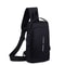 CompactSecure Mens AntiTheft Chest Bag Durable Oxford Crossbody Sling For Travel Motorcycle Use 7