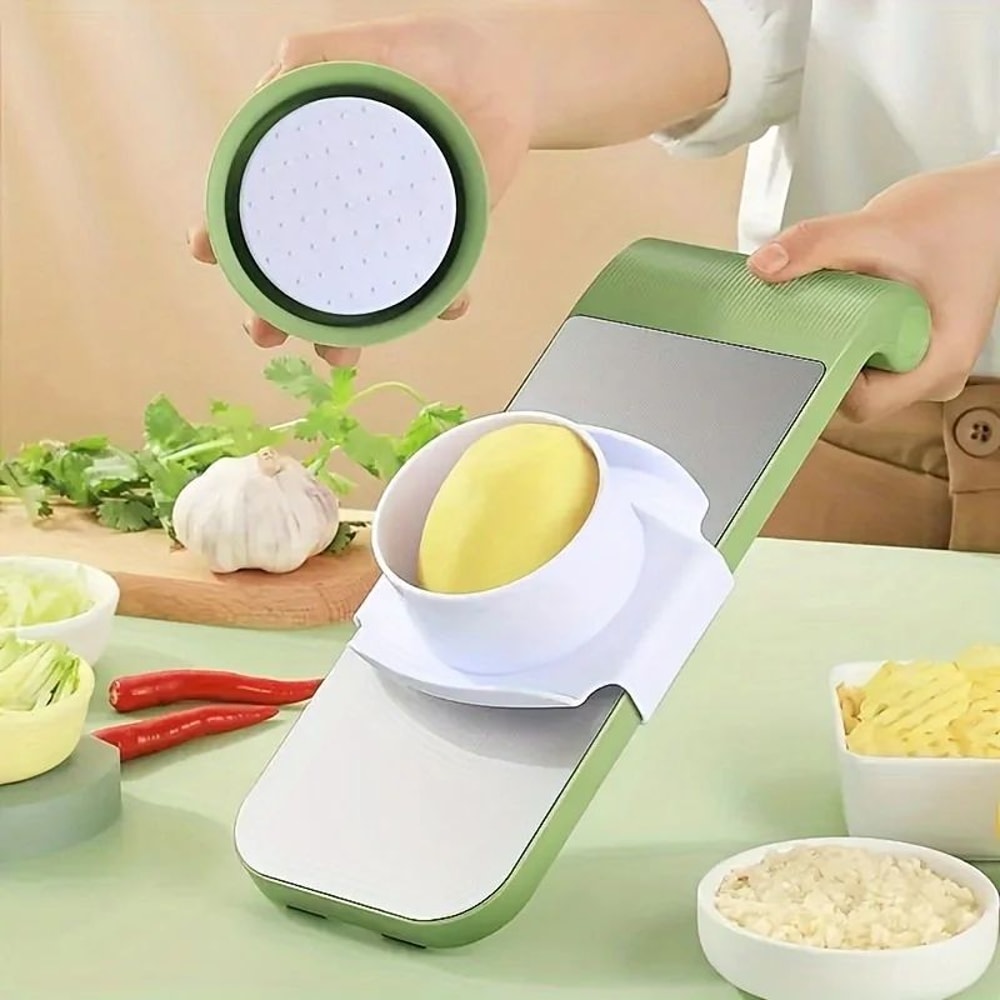 Premium 7Piece Multifunctional Vegetable Slicer Grater Set 4