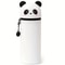 Cute Panda Silicone Pencil Case 2in1 Soft Pen Holder Zippered Pencil Pouch 5