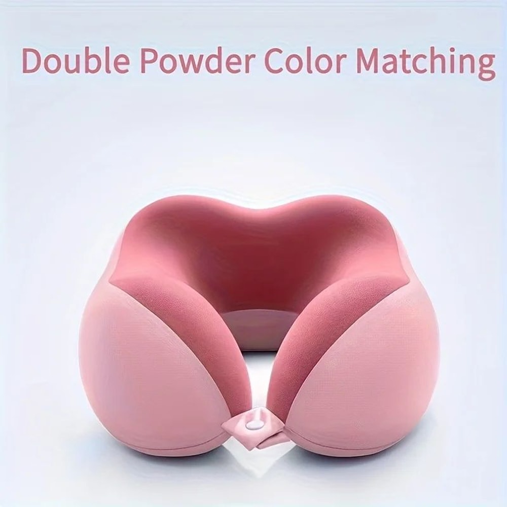 TravelReady UShaped Neck Pillow Ergonomic Comfort For Travel Office Naps 8