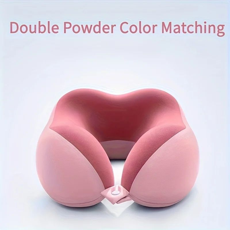 TravelReady UShaped Neck Pillow Ergonomic Comfort For Travel Office Naps 8