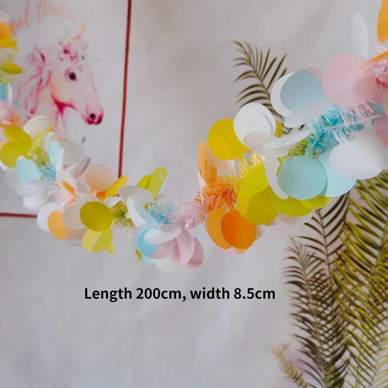 Lush Eucalyptus Garland With White Flowers 708 Artificial Greenery For Home Party Holiday Decor 6